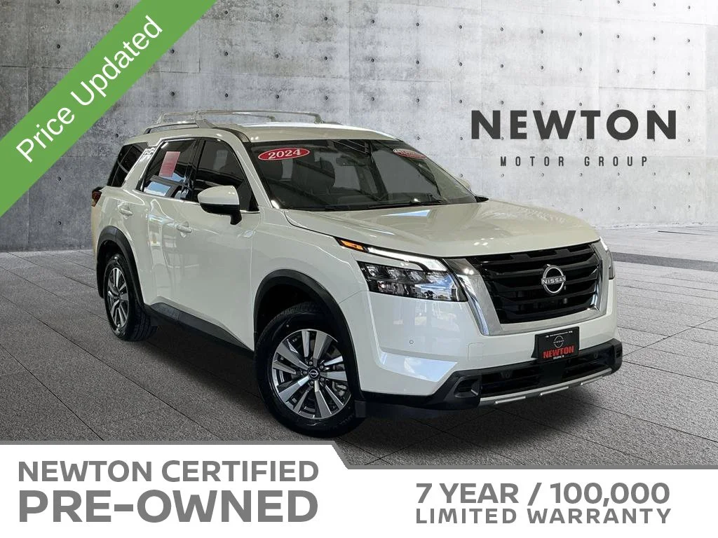 Certified Used 2024 Pearl White Nissan SL image 1