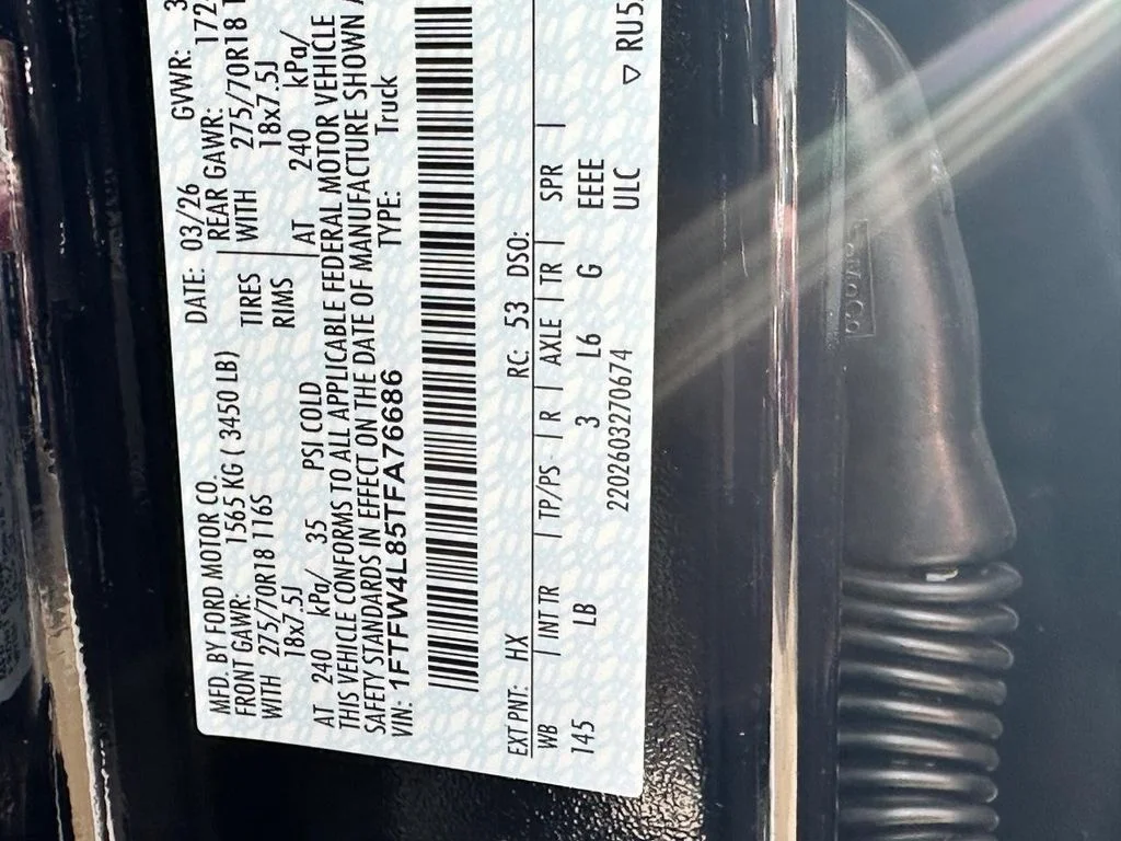 New 2026 Antimatter Blue Metallic Ford Tremor® image 16
