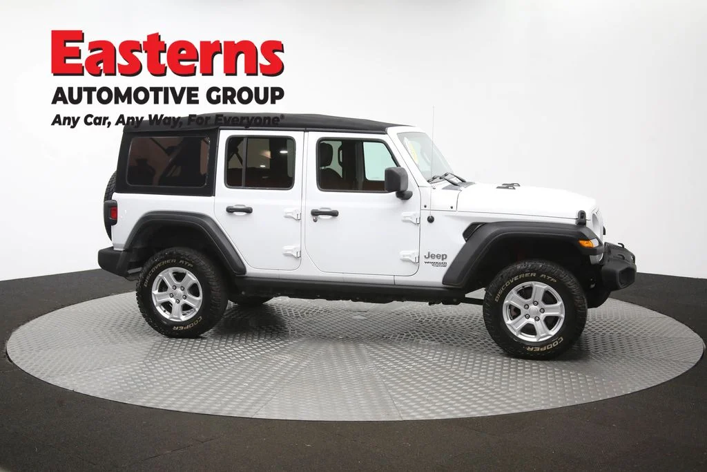 Used 2018 White Jeep Unlimited Sport S image 45