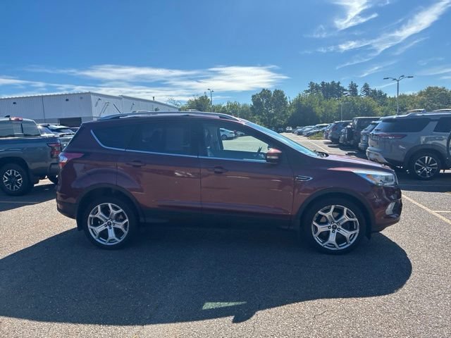 Used 2018 Ford Escape Titanium with VIN 1FMCU9J97JUA69566 for sale in Lancaster, MA