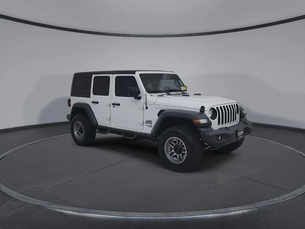 Certified Used 2018 White Jeep Unlimited Sport image 3
