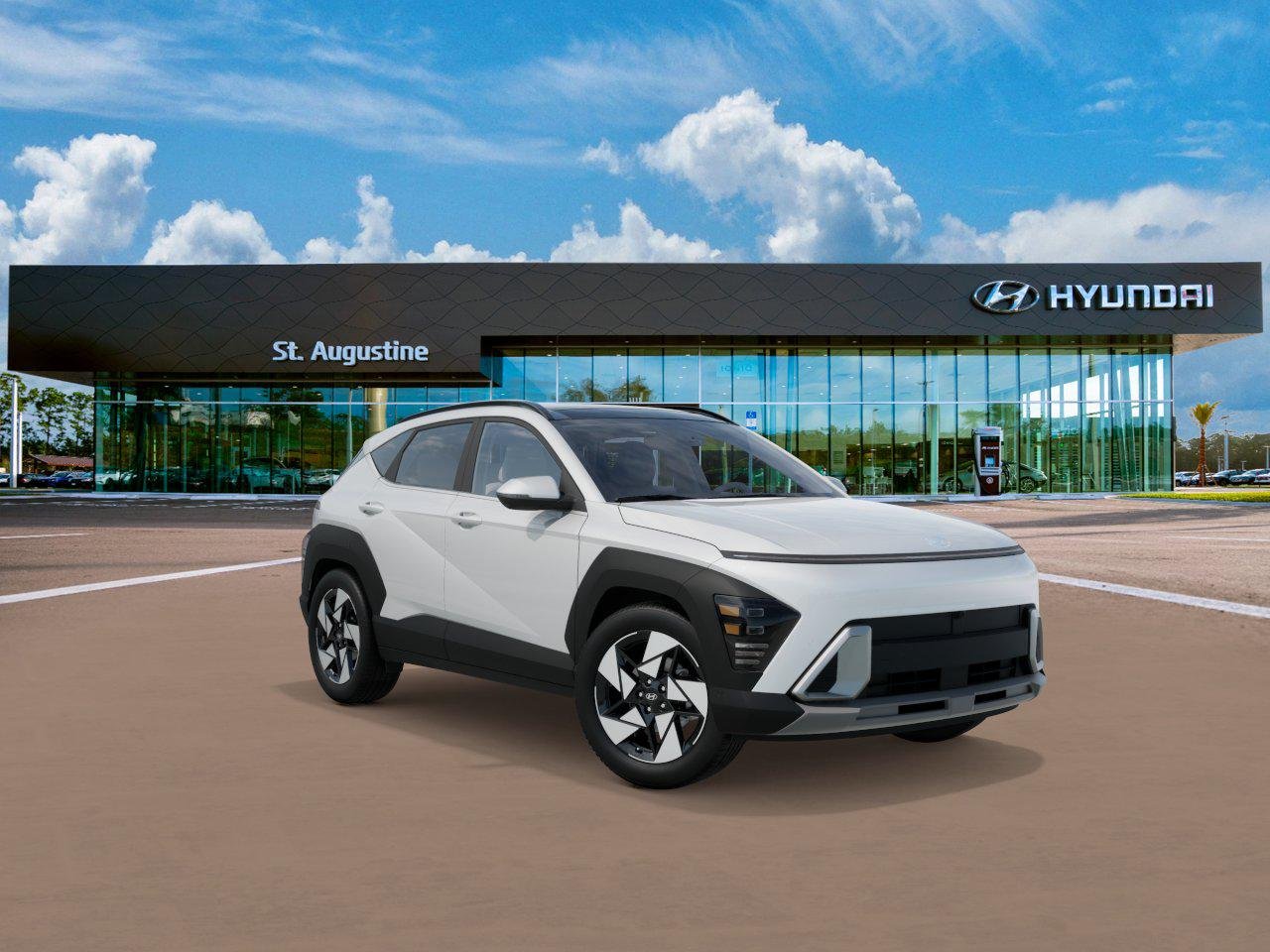 New 2027 Atlas White Hyundai Limited FWD image 2