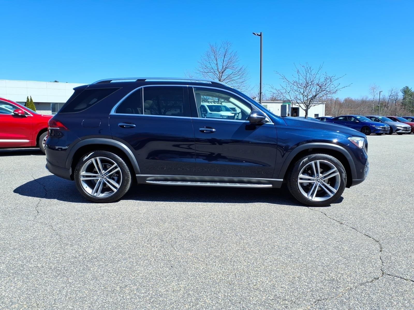 Used 2022 Lunar Blue Metallic Mercedes-Benz GLE 350 image 3