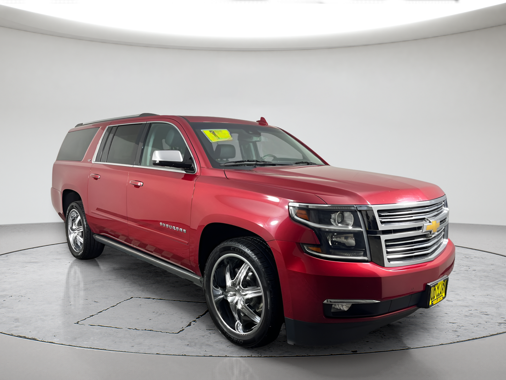 Used 2015 Crystal Red Tintcoat Chevrolet LTZ image 3