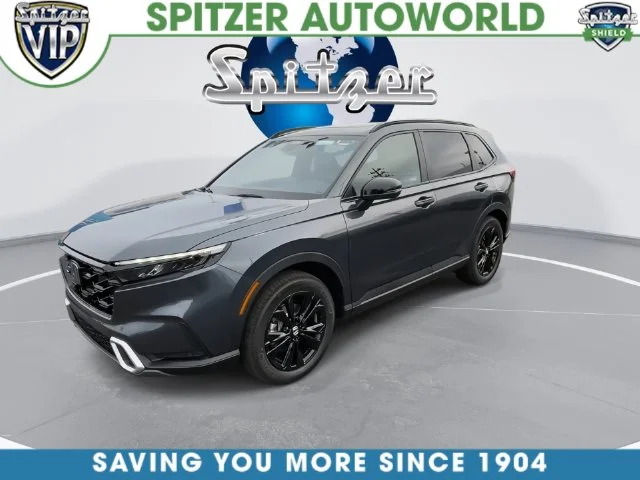 New 2027 Meteorite Gray Metallic Honda Sport Touring Hybrid AWD image 7