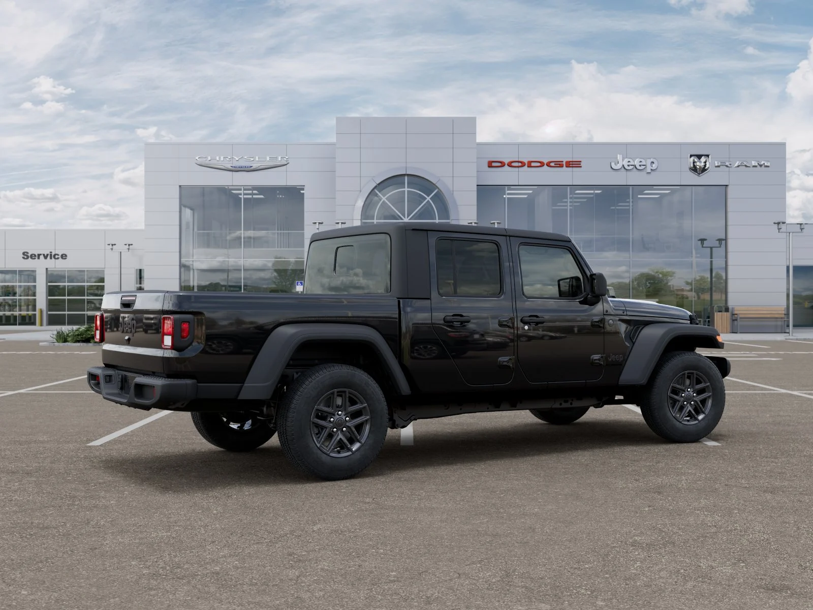 New 2026 Black Clear-Coat Exterior Paint Jeep Sport image 32