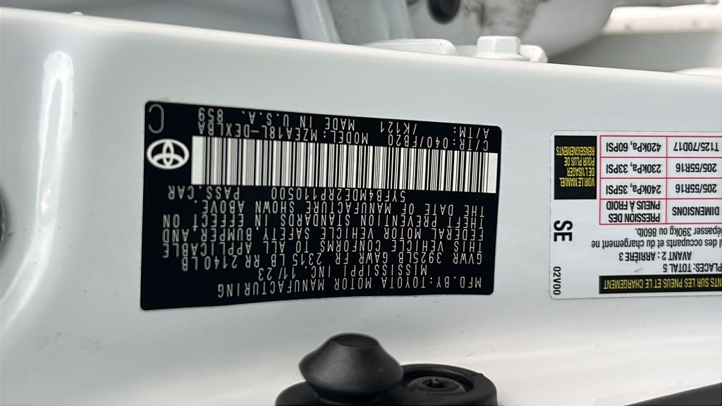 Certified Used 2024 White Toyota LE image 22