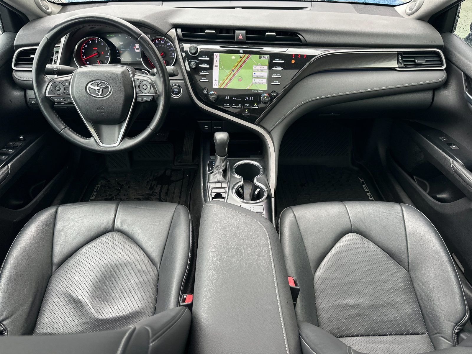 Used 2019 Midnight Black Metallic Toyota XSE image 12