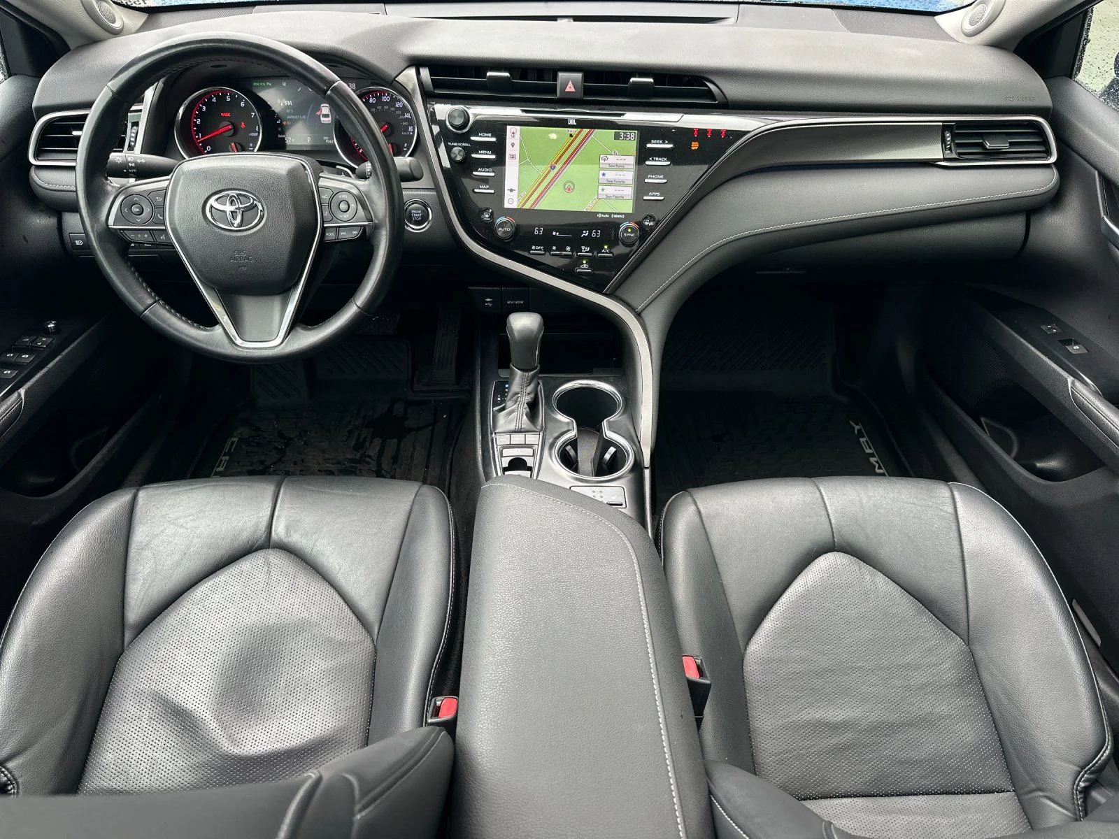 Used 2019 Midnight Black Metallic Toyota XSE image 12