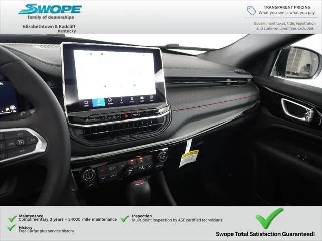 New 2026 Bright White Clear-Coat Exterior Paint Jeep Trailhawk image 19