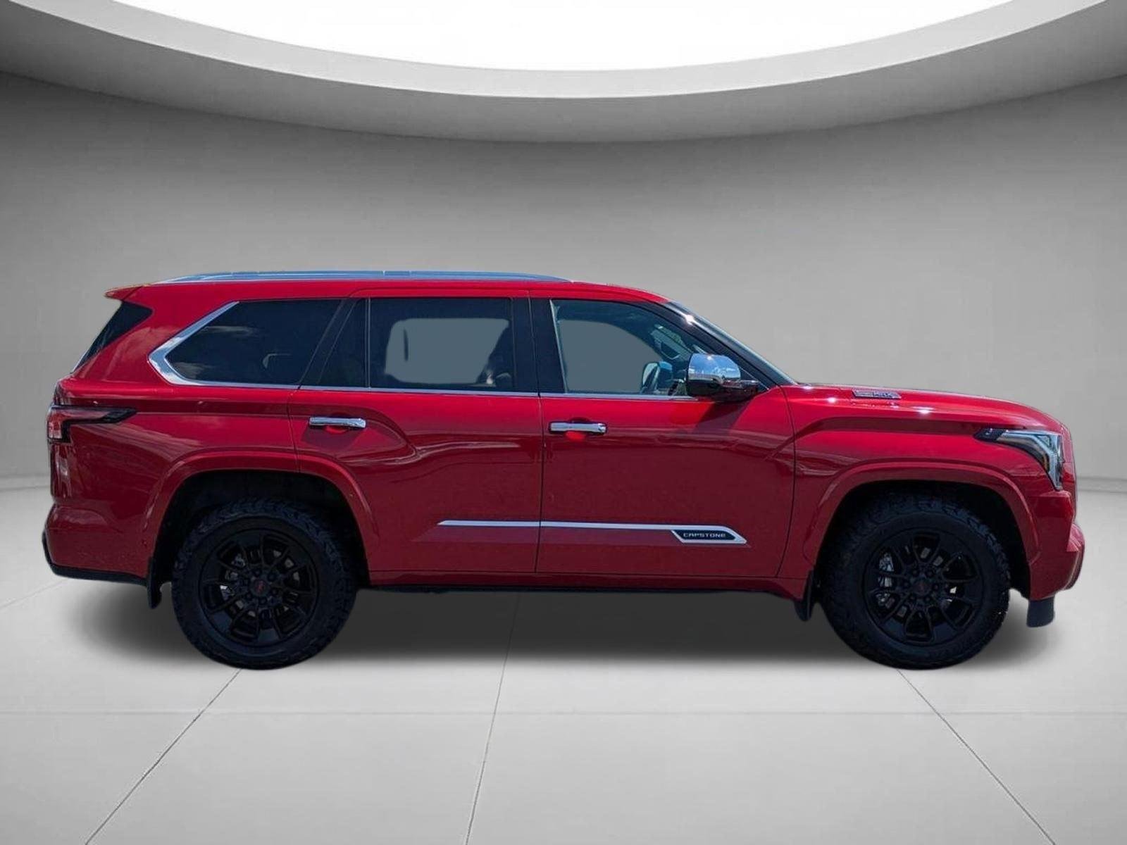 Used 2023 Supersonic Red Toyota Capstone image 4