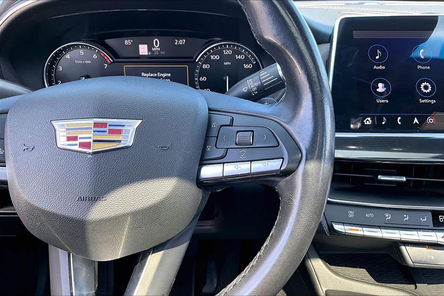 Used 2022 Crystal White Tricoat Cadillac Luxury image 21