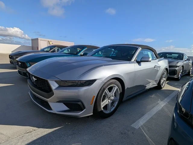 New 2026 Iconic Silver Metallic Ford EcoBoost® Premium Convertible image 3
