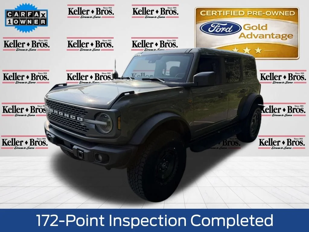 Used 2025 Gray Ford Badlands image 3
