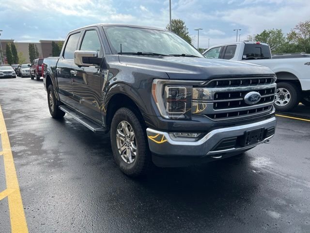 Certified Used 2021 Gray Ford Lariat image 1