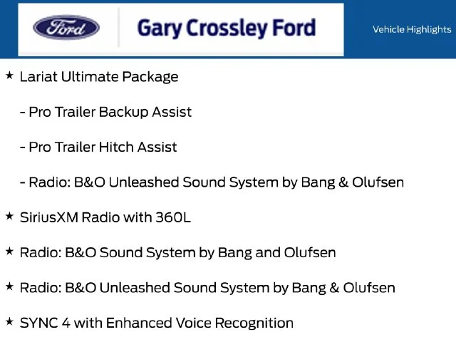 Used 2025 Star White Ford Lariat image 29