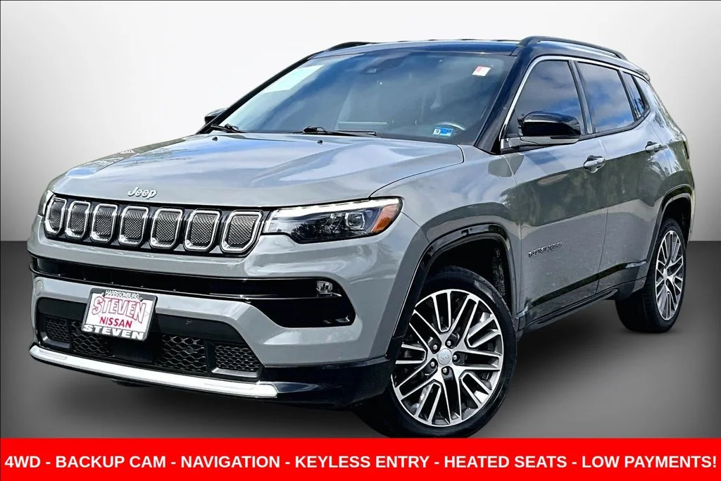 Used 2022 Gray Jeep Limited image 3