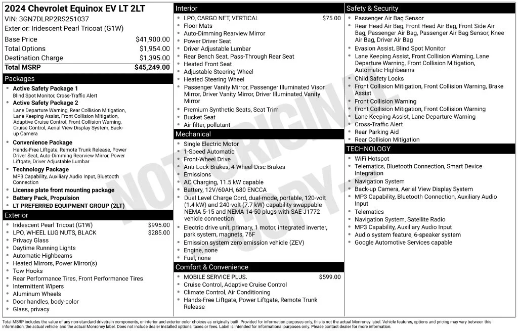 Used 2024 Beige Chevrolet LT image 3