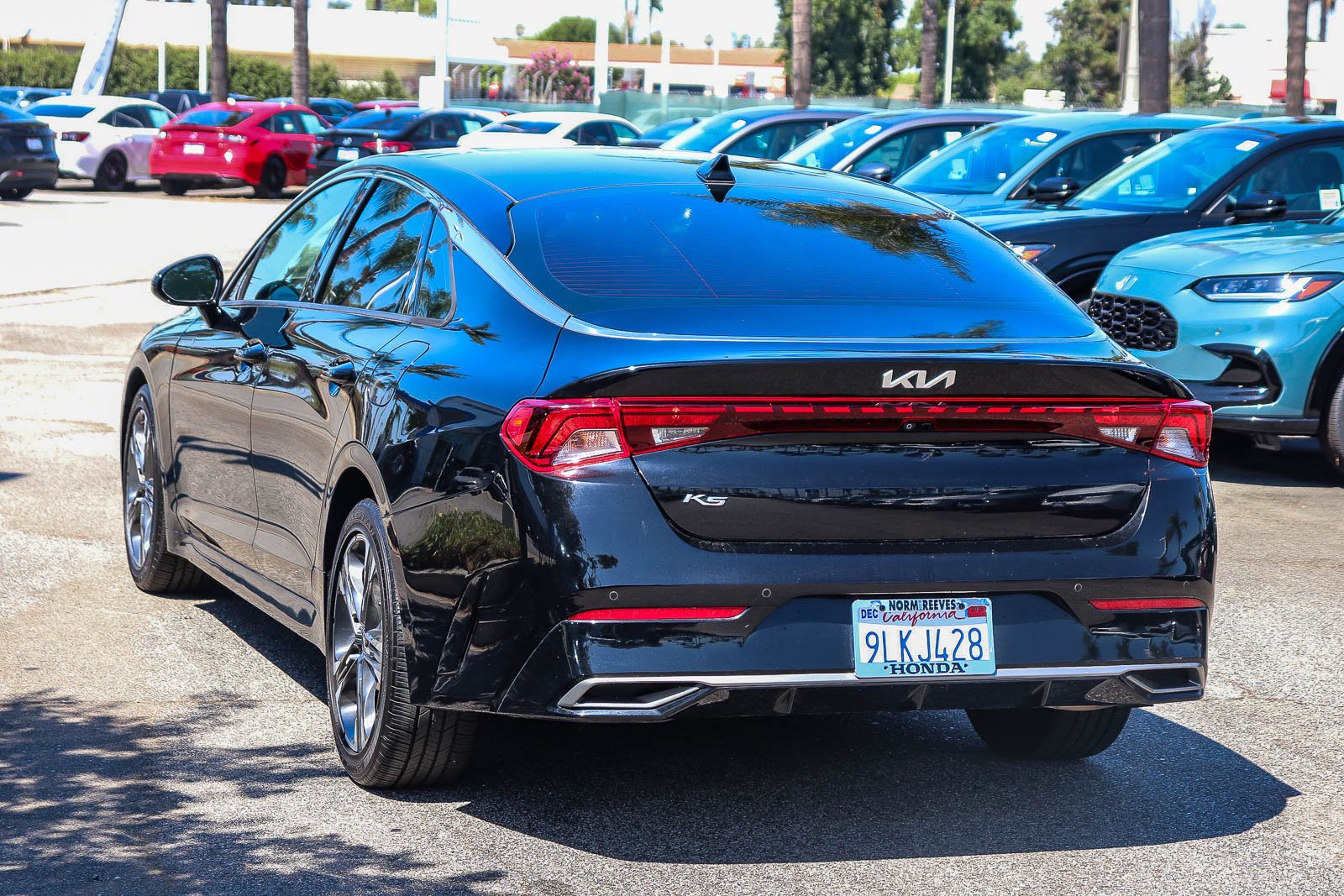 Used 2022 Ebony Black Kia EX image 12