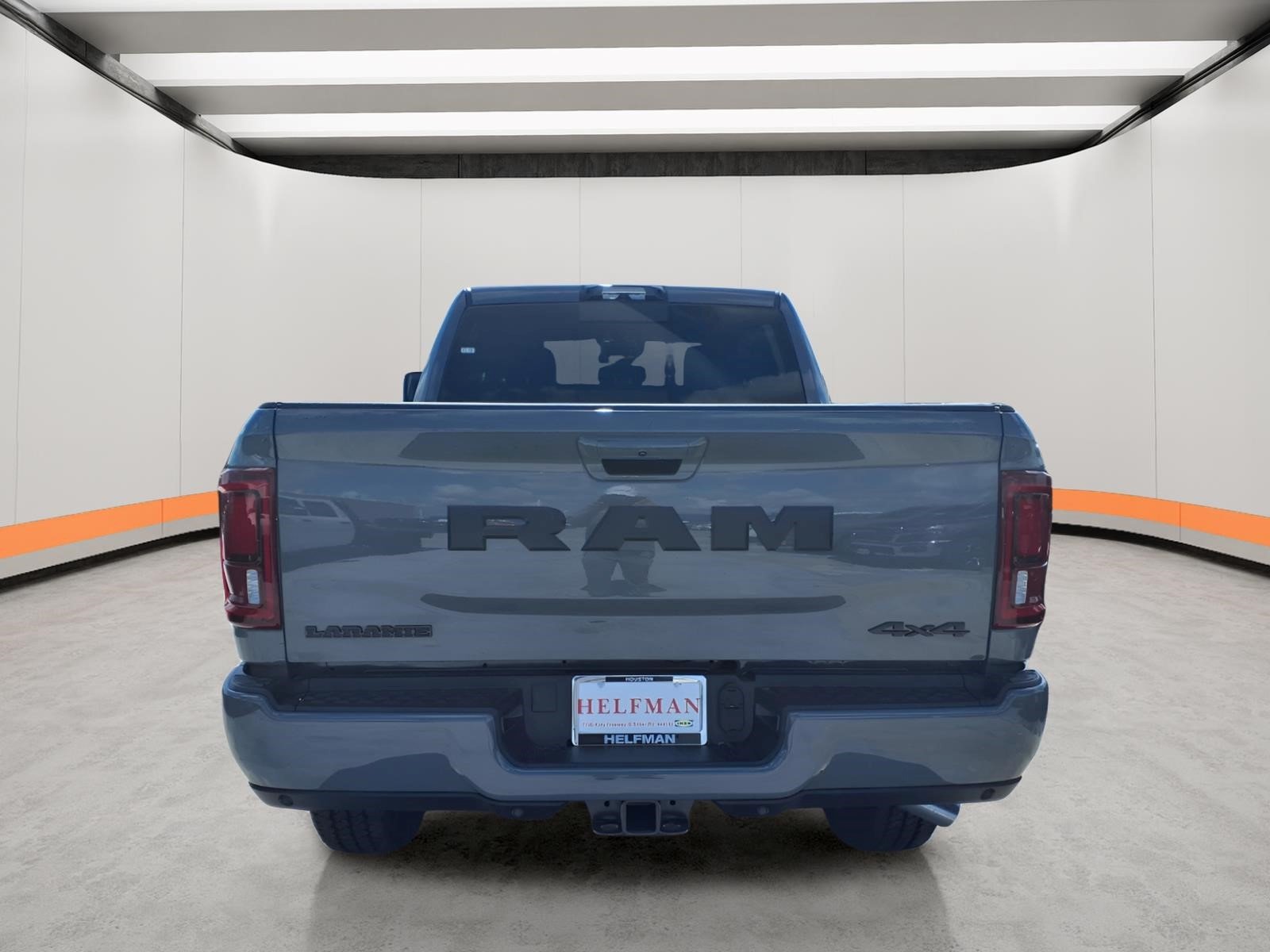 New 2026 Ceramic Gray Clear-Coat Exterior Paint RAM Laramie image 5