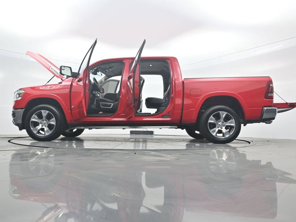 Used 2022 Flame Red Clearcoat Ram Laramie image 39