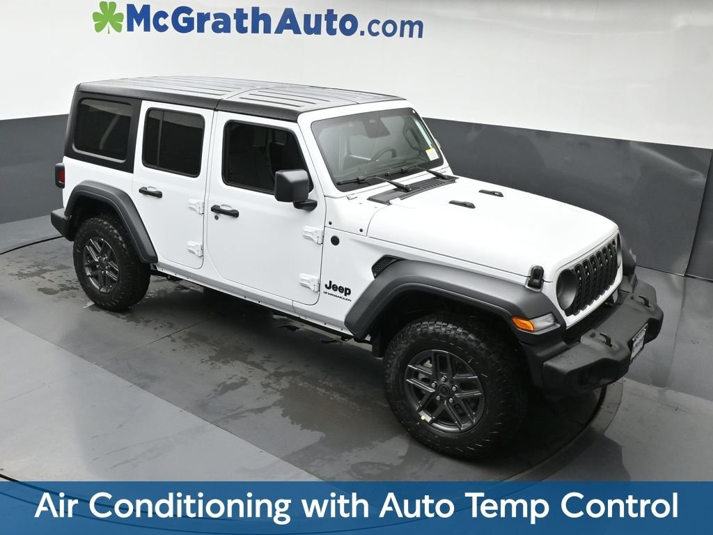 New 2026 Bright White Clearcoat Jeep Sport S image 3