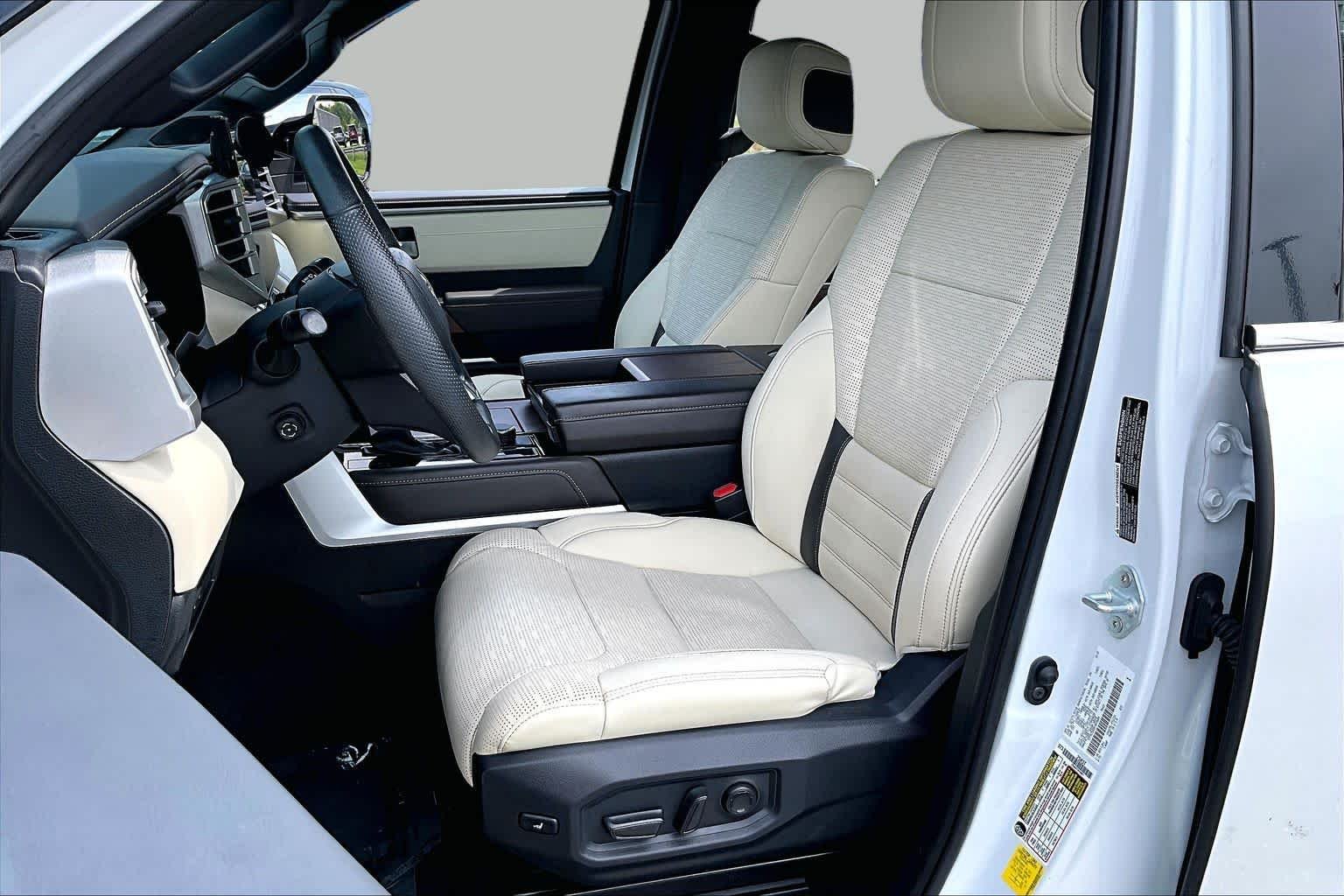 Used 2023 Wind Chill Pearl Toyota 1794 Edition Hybrid image 8