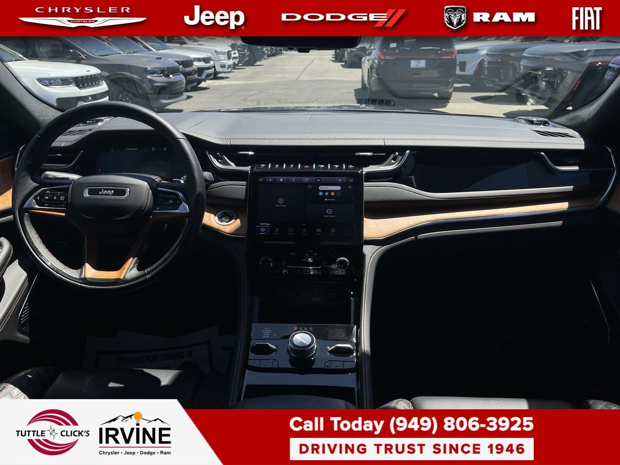 Used 2024 Baltic Gray Metallic Clearcoat Jeep Summit Reserve image 15