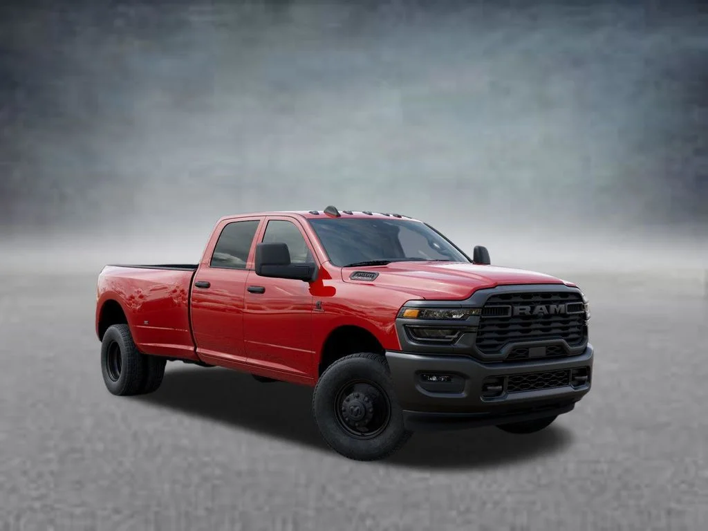 New 2026 Flame Red Clear-Coat Exterior Paint RAM Tradesman image 5