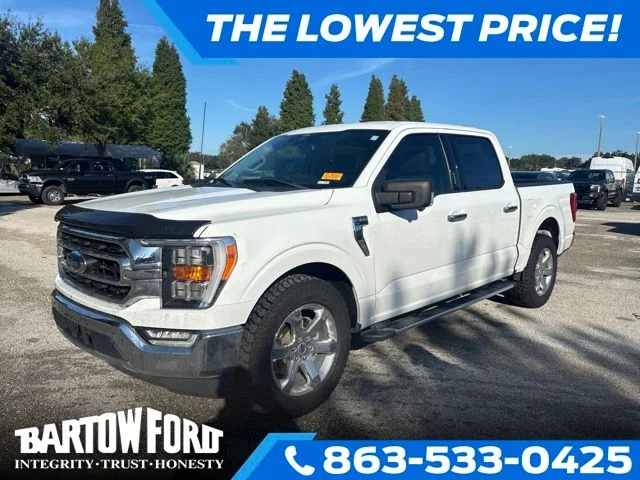 Used 2022 White Ford XLT image 1