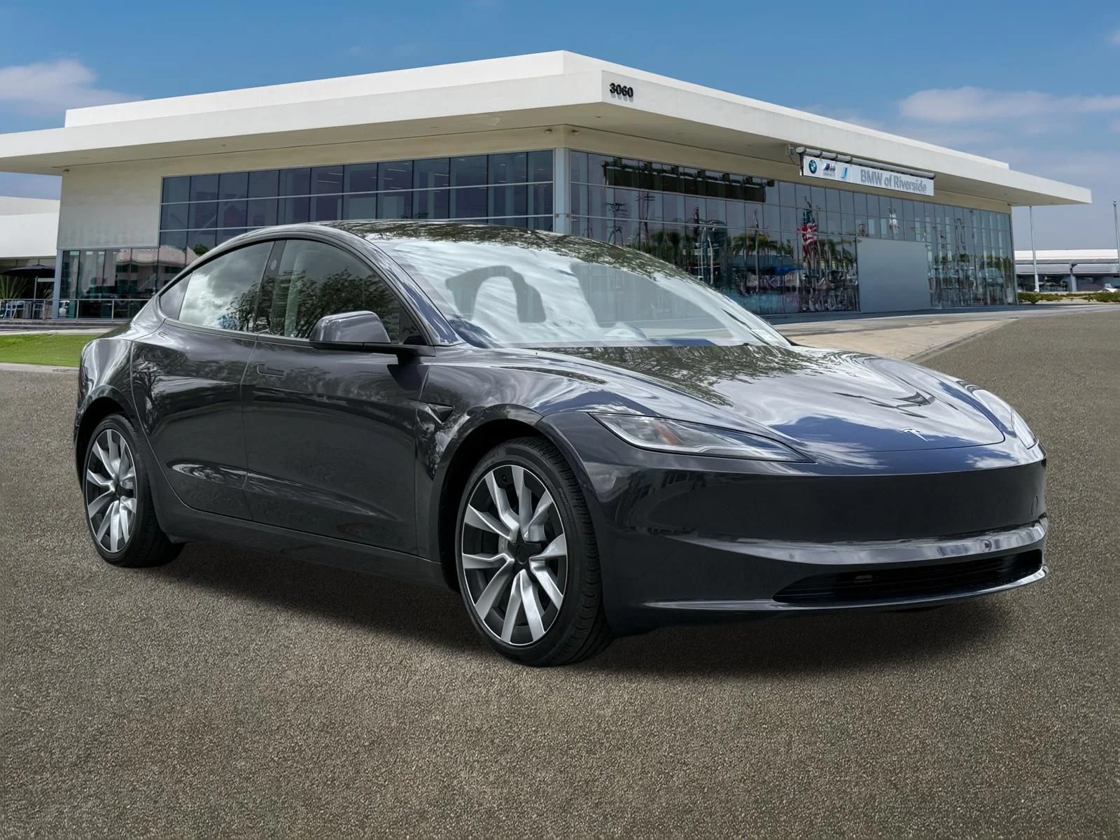 Used 2024 Tesla Model 3 Base with VIN 5YJ3E1EA0RF768016 for sale in Riverside, CA