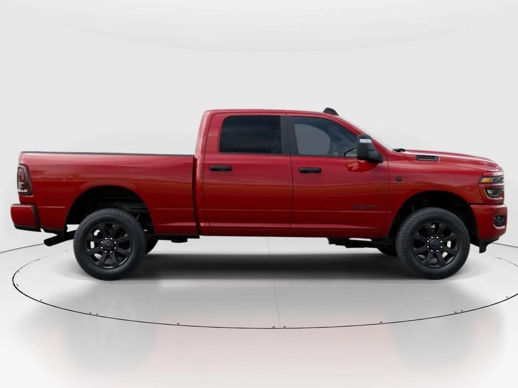 New 2026 Flame Red Clear-Coat Exterior Paint RAM Big Horn image 21