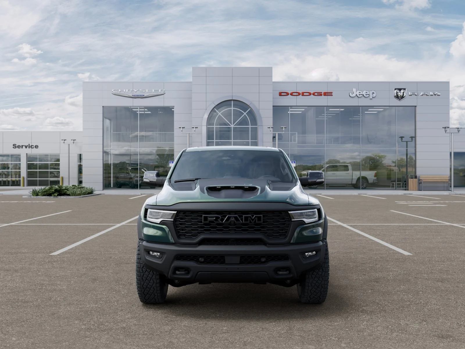New 2026 Serrano-Green Metallic Exterior Paint RAM RHO image 34