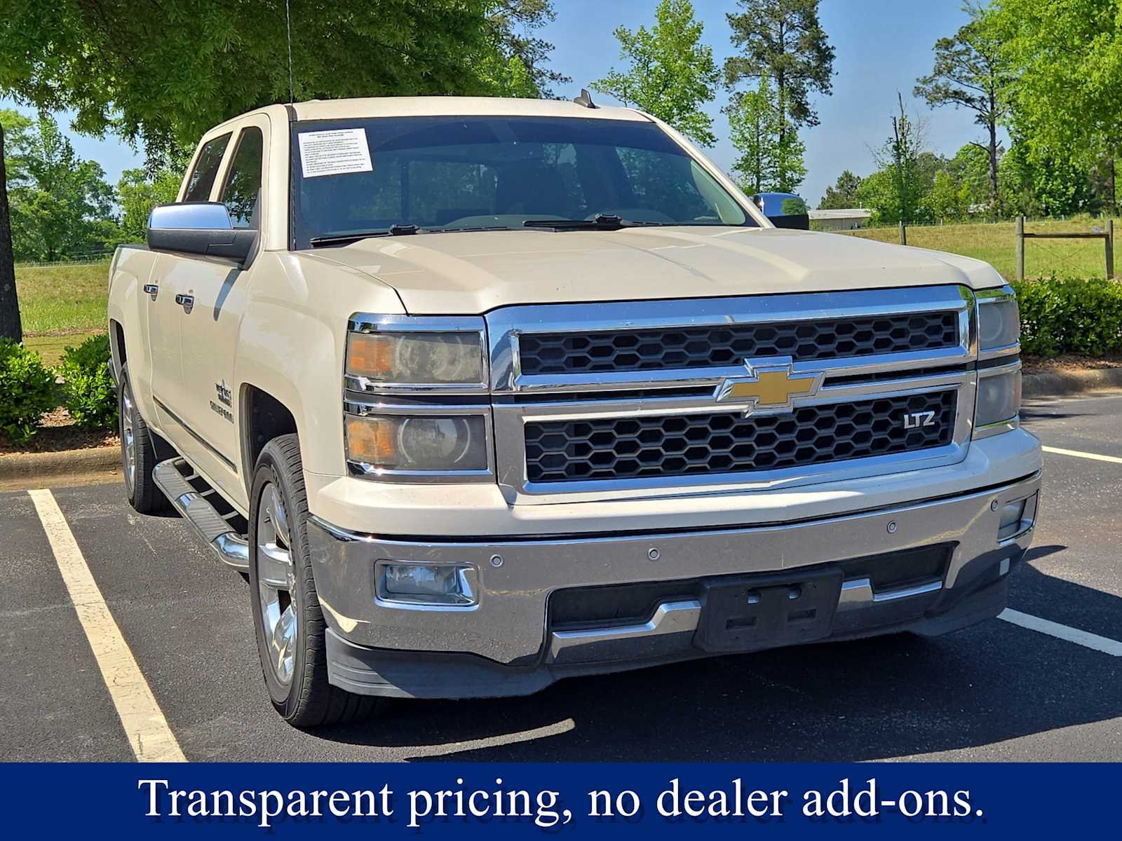 Used 2014 Chevrolet Silverado 1500 LTZ with VIN 3GCPCSEC7EG113452 for sale in Auburn, AL