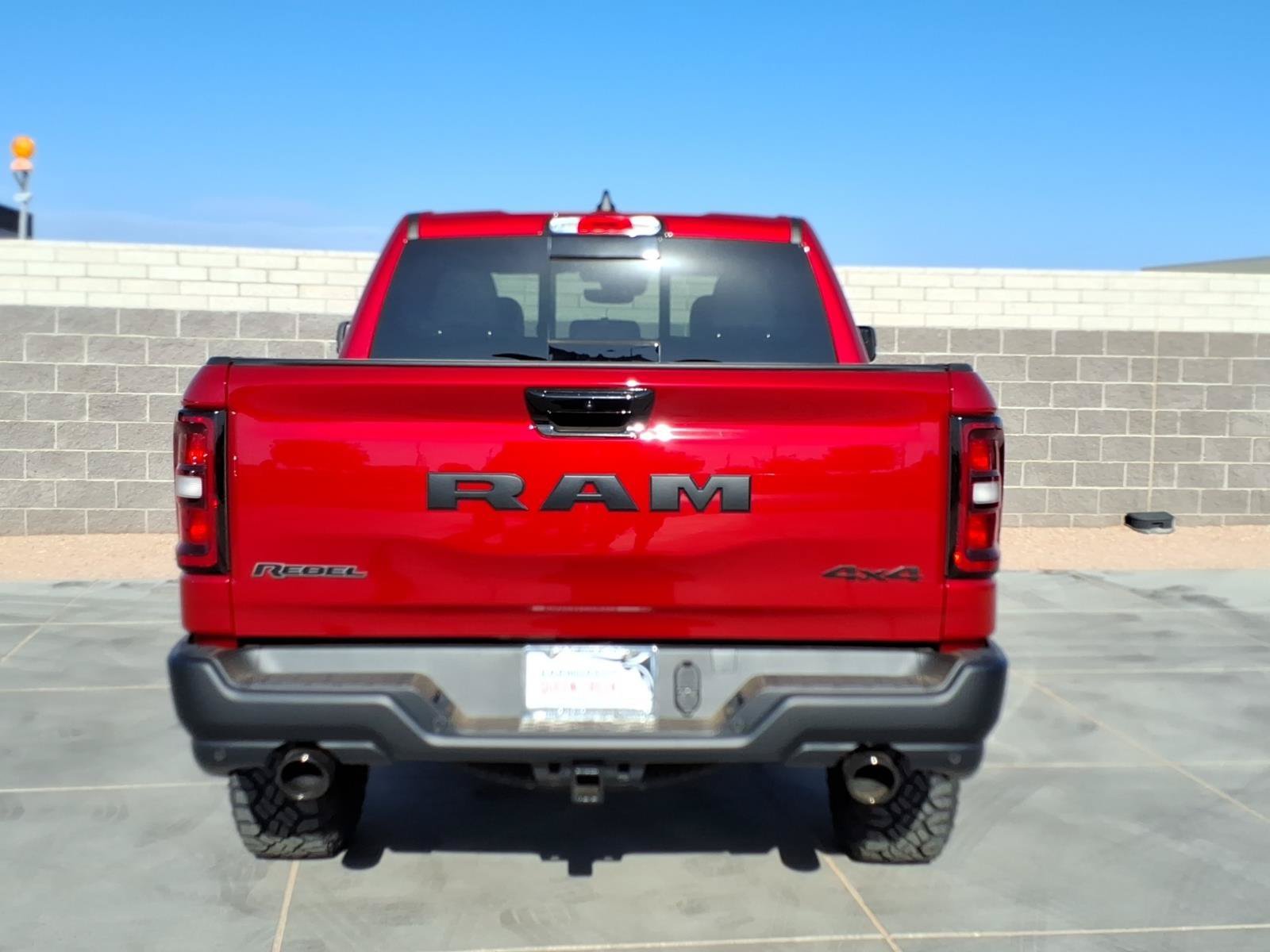 New 2026 Molten Red Pearl-Coat Exterior Paint RAM Rebel image 5