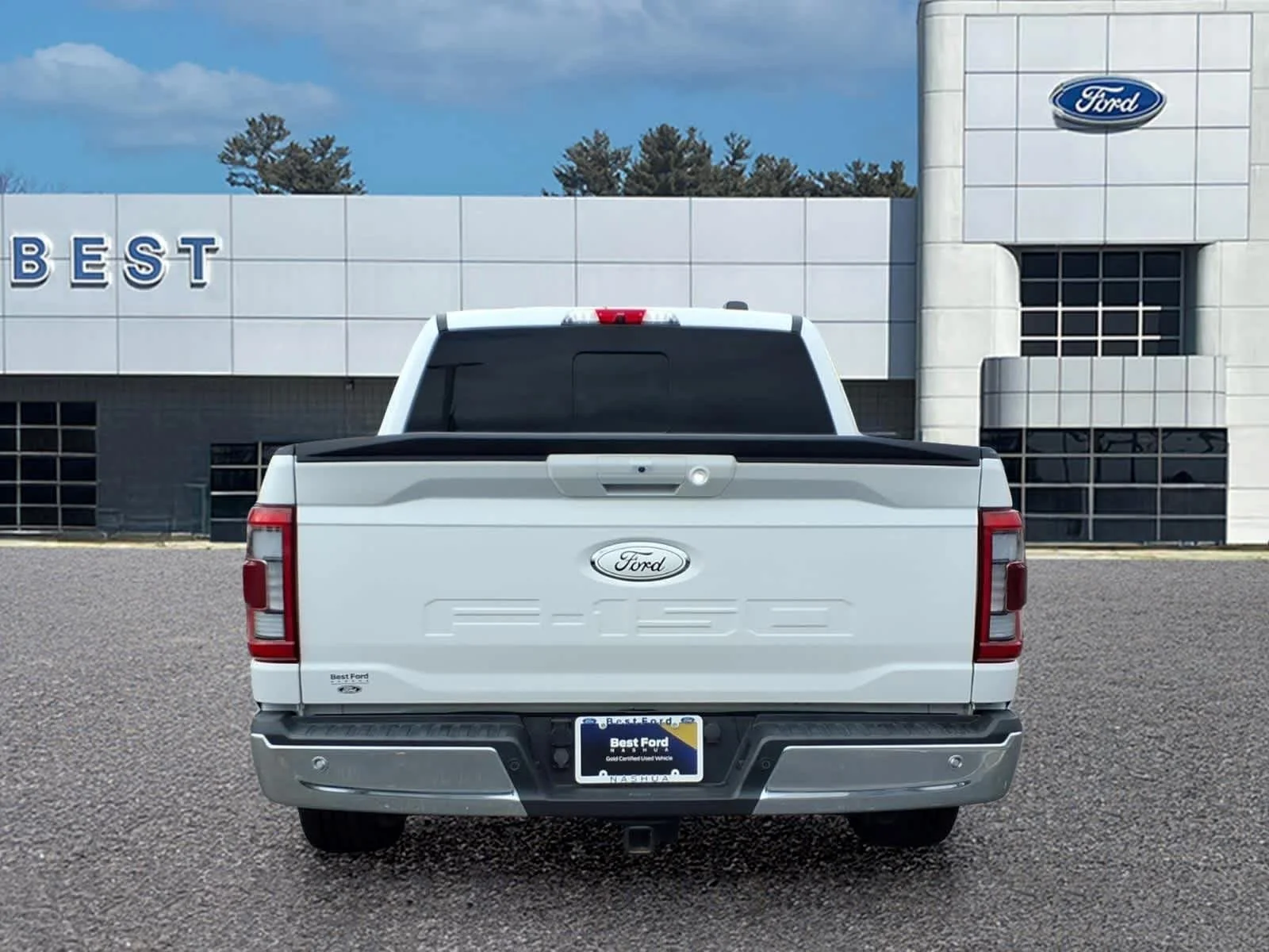 Used 2021 Oxford White Ford LARIAT image 5