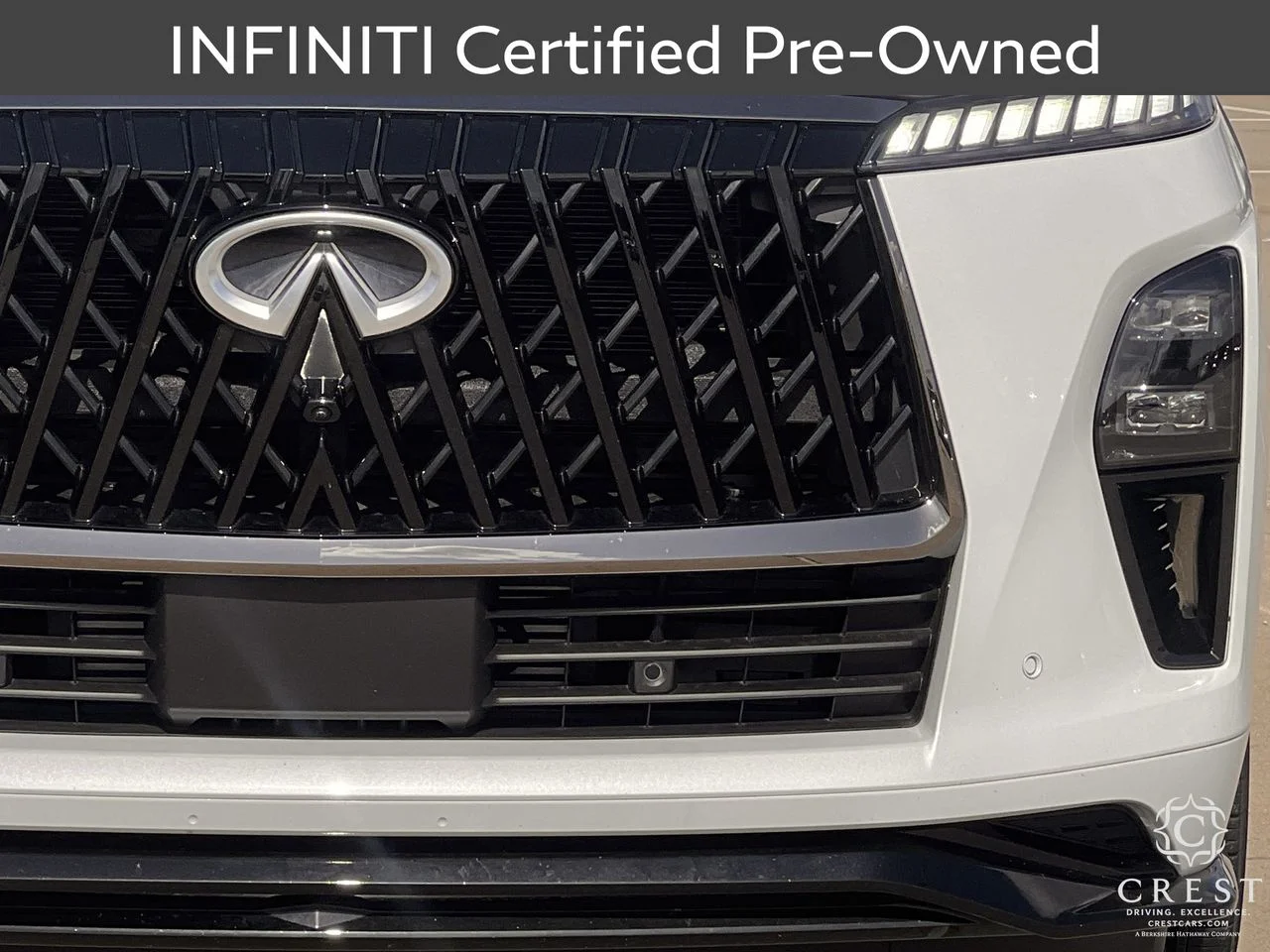 Certified Used 2026 Radiant White INFINITI SPORT image 11