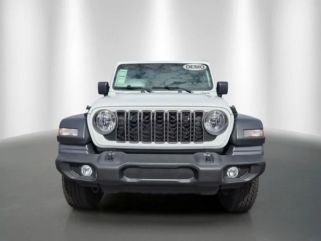 New 2026 Bright White Clear-Coat Exterior Paint Jeep Sport S image 2