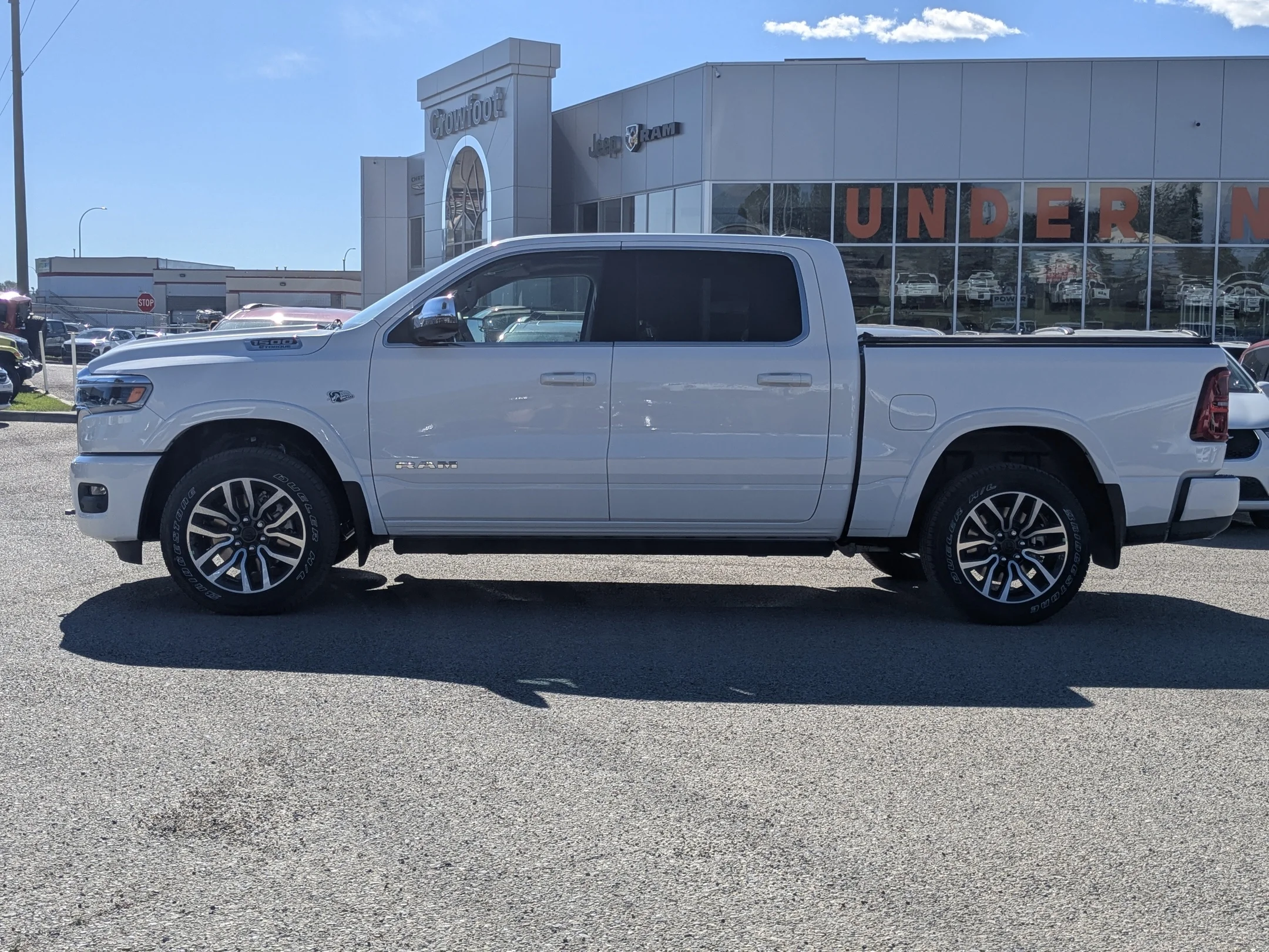 New 2026 White RAM Limited Longhorn - - Longhorn Leather - Body-Colour Bumper Grp - Heated Seats & More! image 5
