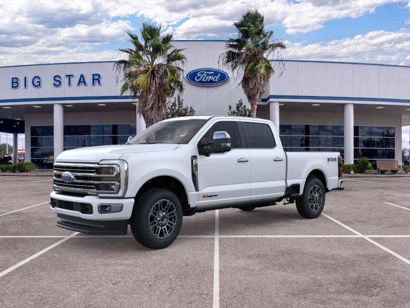 New 2026 Star White Metallic Tri-Coat Ford F-250® Platinum® image 1
