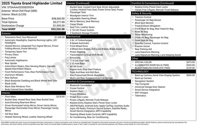 Certified Used 2025 Beige Toyota Limited image 36