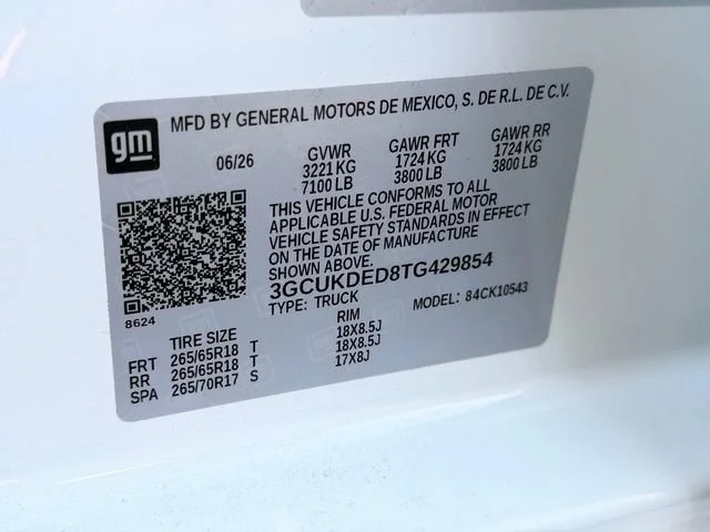 New 2026 Summit White Chevrolet LT image 12