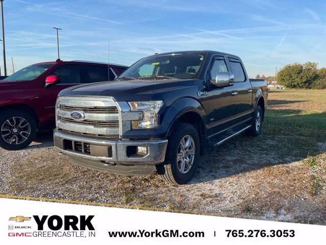 Used 2016 Blue Ford Lariat image 1