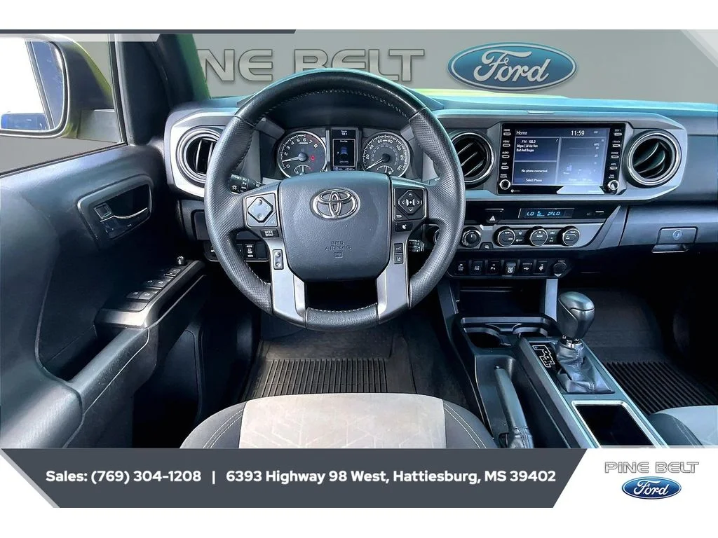 Used 2023 Electric Lime Metallic Toyota TRD Sport image 5