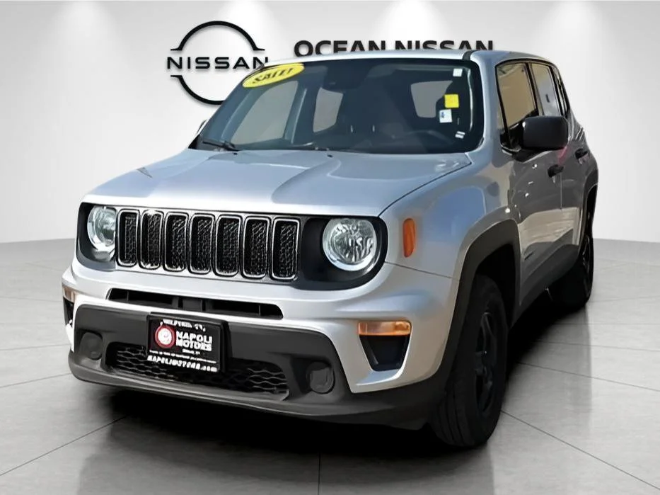 Used 2021 Glacier Metallic Jeep Sport image 1
