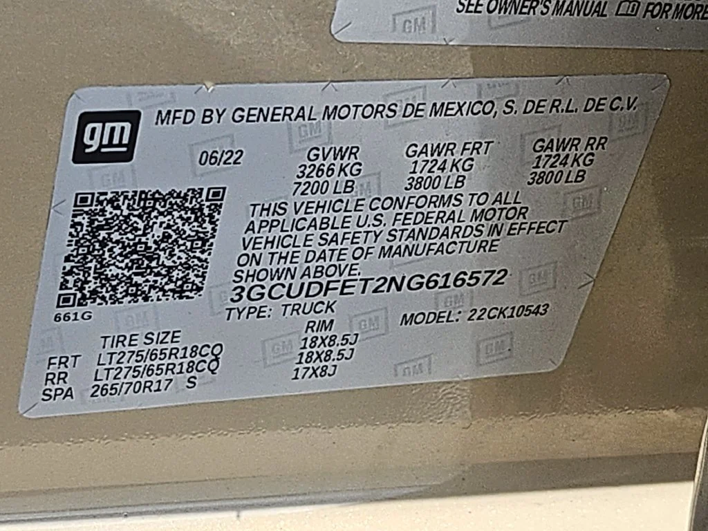 Certified Used 2022 Beige Chevrolet LT Trail Boss image 46