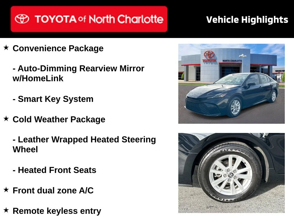 Used 2025 Black Toyota LE image 4