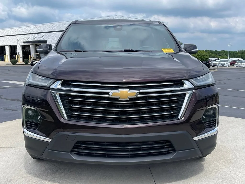 Used 2023 Black Cherry Metallic Chevrolet LT Cloth image 2