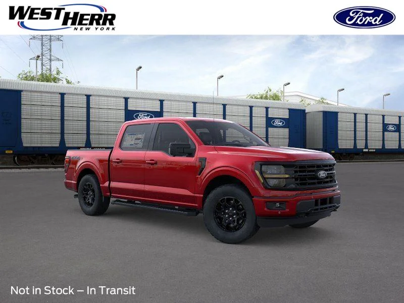 New 2026 Ruby Red Metallic Tinted Clearcoat Ford XLT image 1