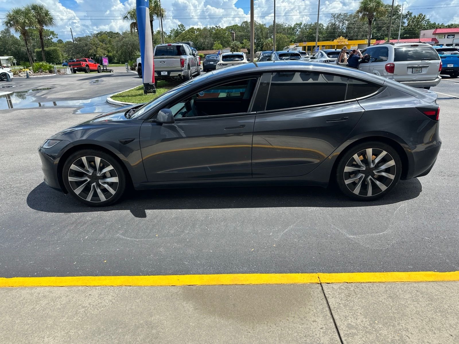 Used 2024 Gray Tesla Long Range image 6